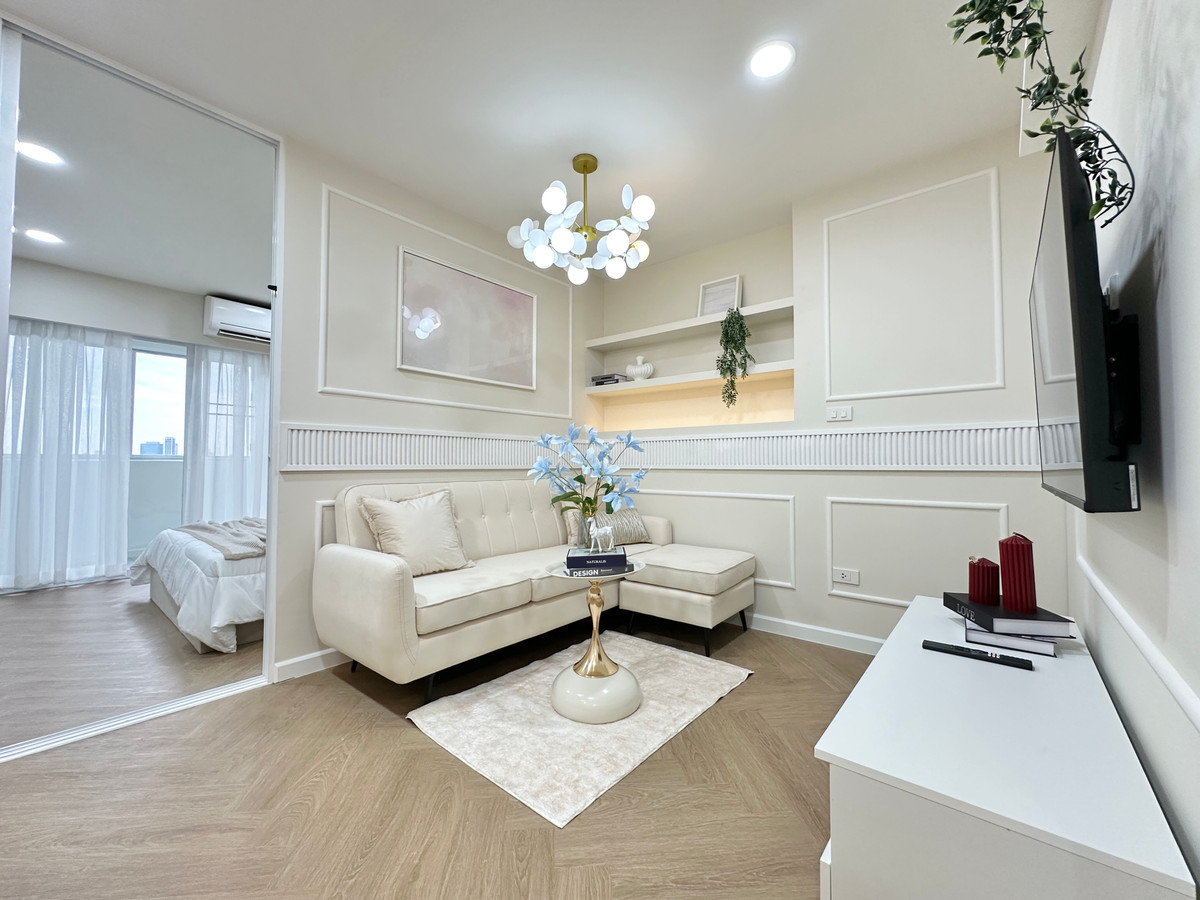 น็อต อยู่สบาย พร้อมดูแล / คอนโด Renovate ใหม่สวยๆได้ไปตามภาพ / ขายคอนโด Srivara Mansion : ศรีวรา แมนชั่น 1 ใกล้ MRT ศูนย์วัฒนธรรม 600m