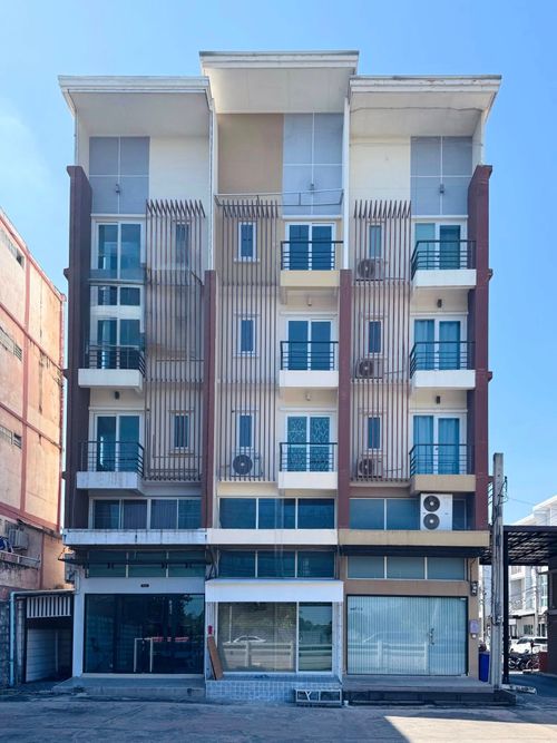 Commercial building for sale, 4 and a half floors, next to Sam Wa Road, Minburi, Patagonia Village 3, Ramintra – Sam Wa • Sam Wa Road, Min Buri Subdistrict, Min Buri District, Bangkok • Commercial building, 4 and a half floors • Area 16 sq m. • Usable are