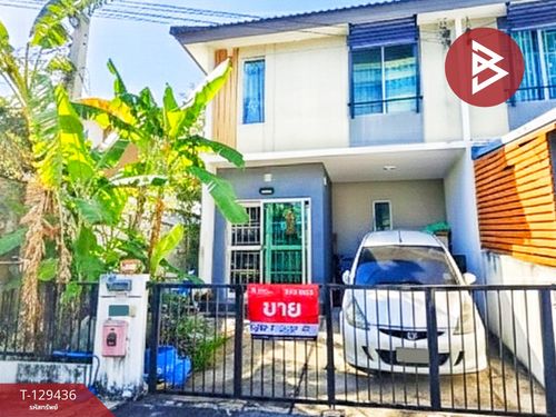 Townhouse for sale Pruksa Village 114/2 Theparak-Muang Mai Samut Prakan
