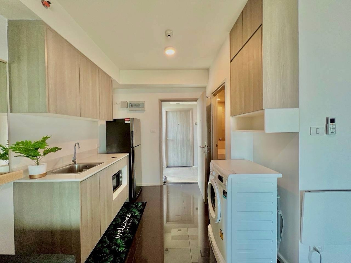 🔥ลดราคาพิเศษ 11,000 บาท/เดือน🔥A Space Mega 1 For RENT ห้องตกแต่งสวย เฟอร์นิเจอร์บิ้วอิน พร้อมอยู่ วิวทิศเหนือ หันไปทางห้างเมกาบางนา1 ห้องนอน ,1 ห้องน้ำ, ขนาด 28.55 ตร.ม. ให้เช่าพร้อมเฟอร์นิเจอร์ และเครื่องใช้ไฟฟ้าครบ – รูปที่ 4