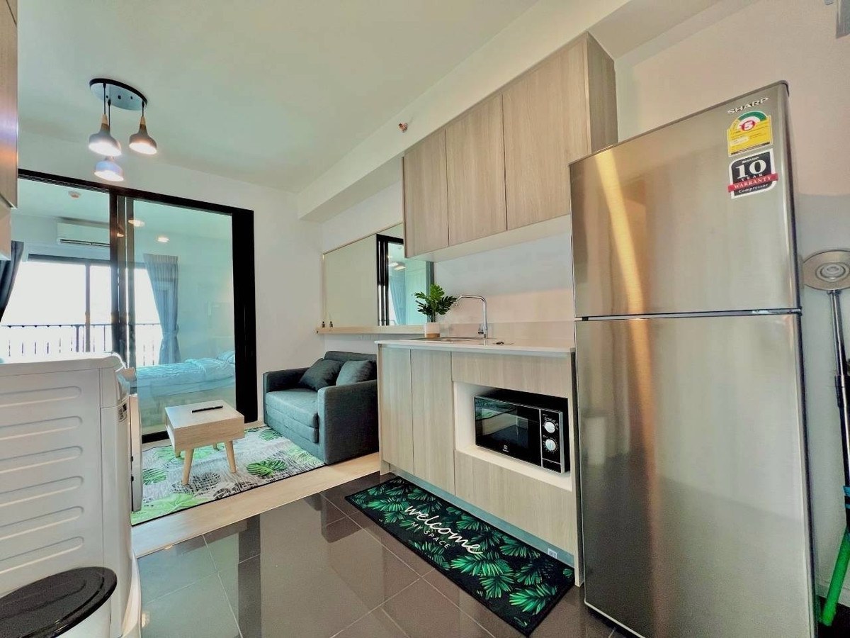 🔥ลดราคาพิเศษ 11,000 บาท/เดือน🔥A Space Mega 1 For RENT ห้องตกแต่งสวย เฟอร์นิเจอร์บิ้วอิน พร้อมอยู่ วิวทิศเหนือ หันไปทางห้างเมกาบางนา1 ห้องนอน ,1 ห้องน้ำ, ขนาด 28.55 ตร.ม. ให้เช่าพร้อมเฟอร์นิเจอร์ และเครื่องใช้ไฟฟ้าครบ – รูปที่ 2