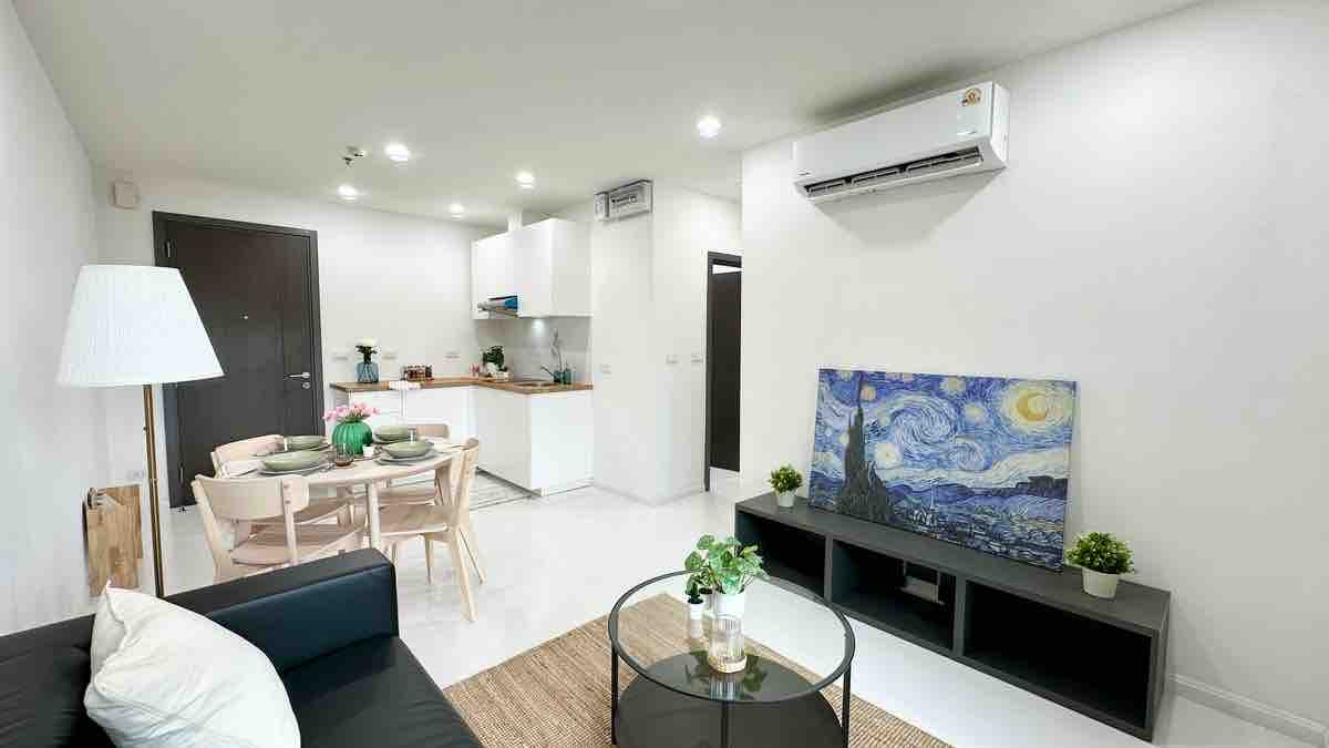 ขายสองห้องนอน ราคาดีสุด ห้องสภาพดี ใจกลางอ่อนนุช เดินทางสะดวกมาก The Base Park West Sukhumvit 77 – รูปที่ 2