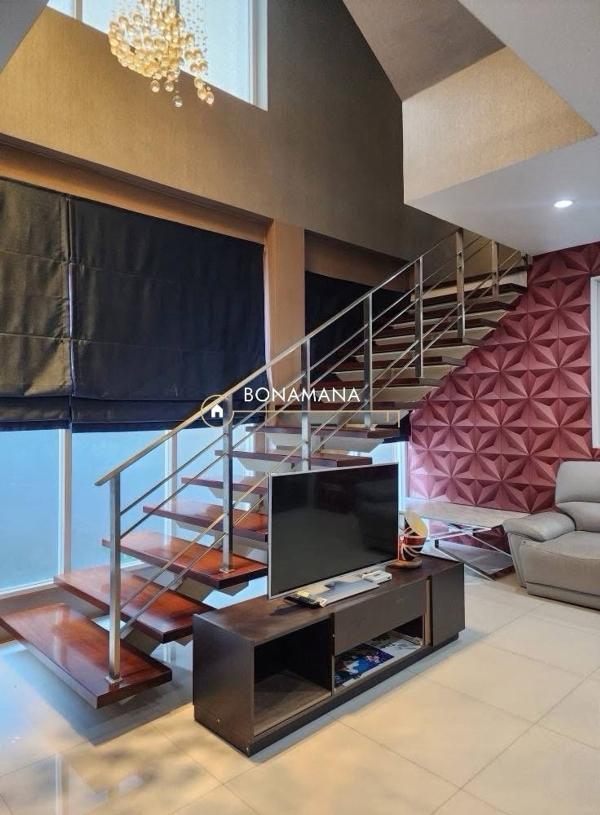 ให้เช่า: บ้านเดี่ยว/โฮมออฟฟิศ 3 ชั้น พรีเมียม ใกล้ MRT คู้บอน (500 ม.)  – รูปที่ 4