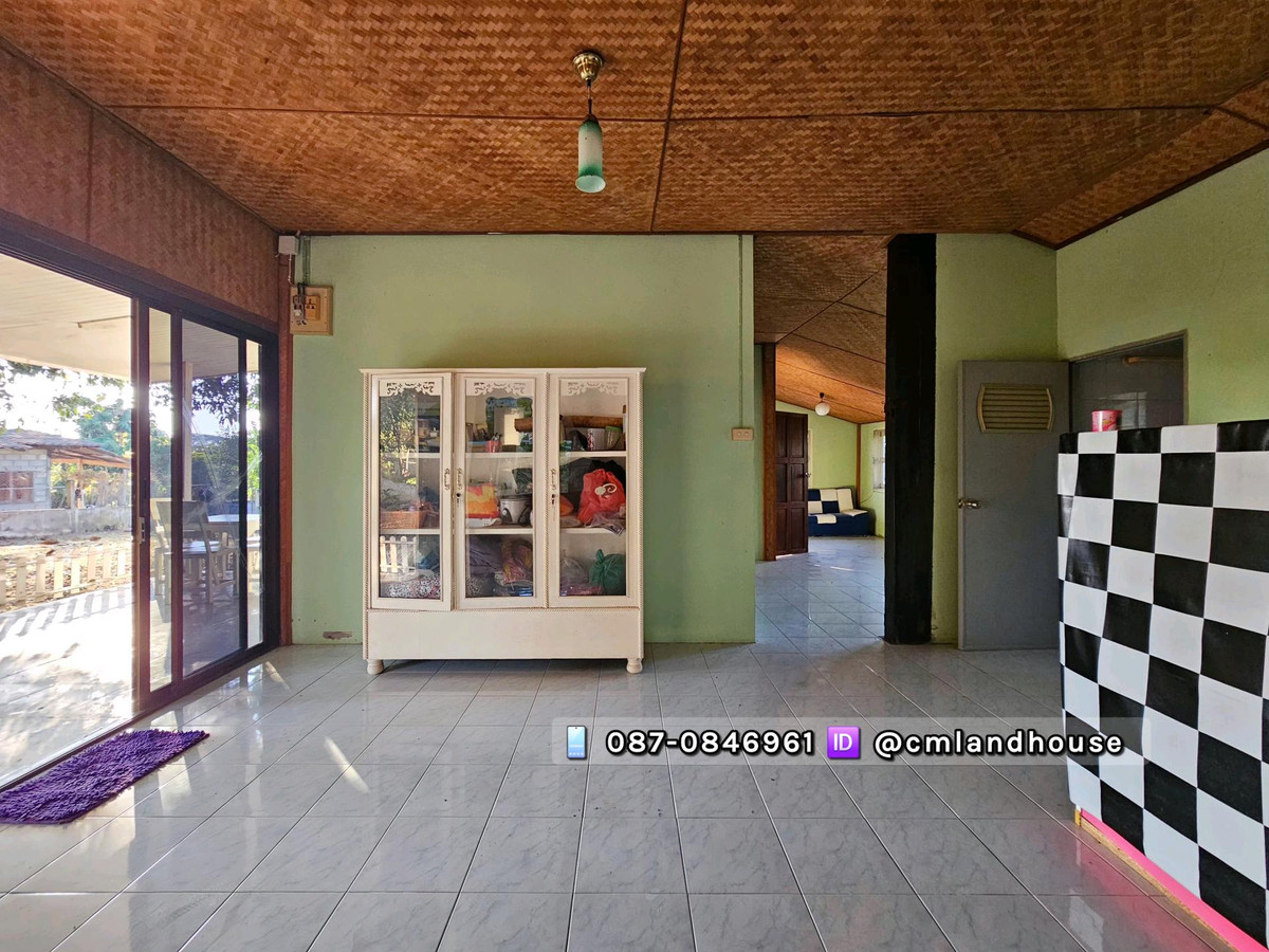 Garden house 135 sq m., near Chotana Road, 600 m., near Wat Ram Poeng, Khilek Subdistrict, Mae Taeng District, before reaching Mon Raming. Before reaching Mae Malai-Pai intersection – รูปที่ 4