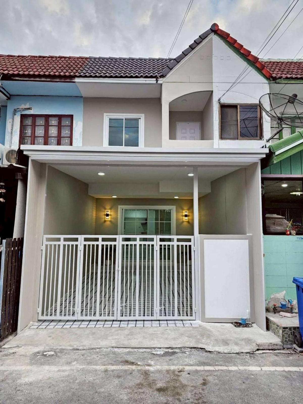 ขายทาวน์เฮ้าส์/ทาวน์โฮม  นันทิชา 1 รีโนเวทใหม่ บางบัวทอง บางบัวทอง นนทบุรี CX-141377