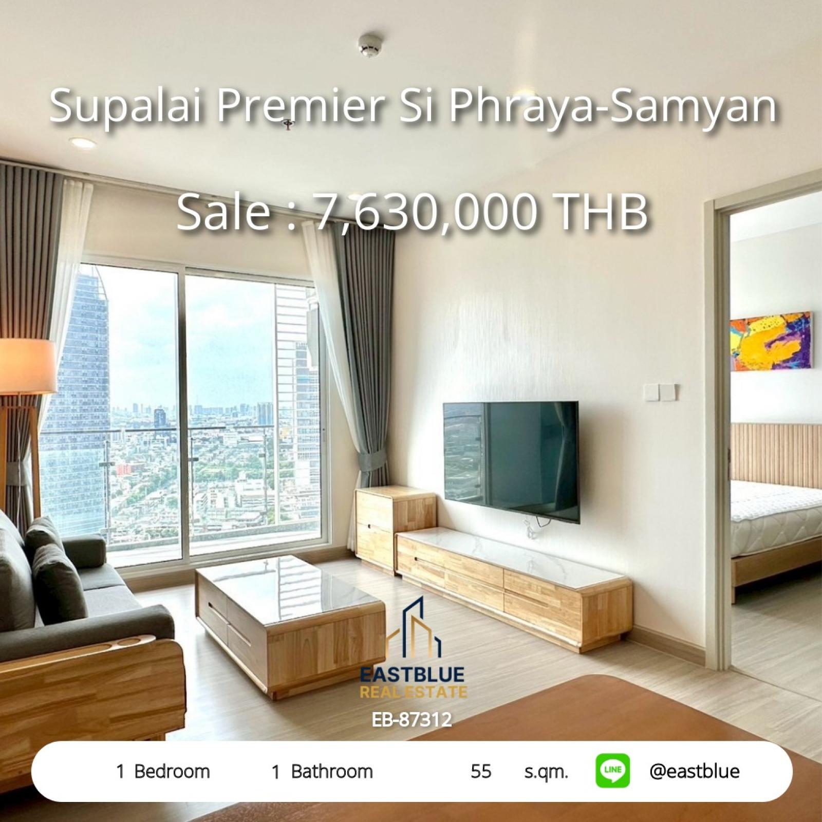 🏙️ Prime 1-Bed Condo at Supalai Premier: Samyan's Most Coveted Address!
🔥 Just 7.63M THB - Luxury Living Steps from Chula & Urban Hotspots 0642748883 🏙️ Prime 1-Bed Condo at Supalai Premier: Samyan's Most Coveted Address!
🔥 Just 7.63M THB - Luxury Living Steps from Chula & Urban Hotspots 0642748883