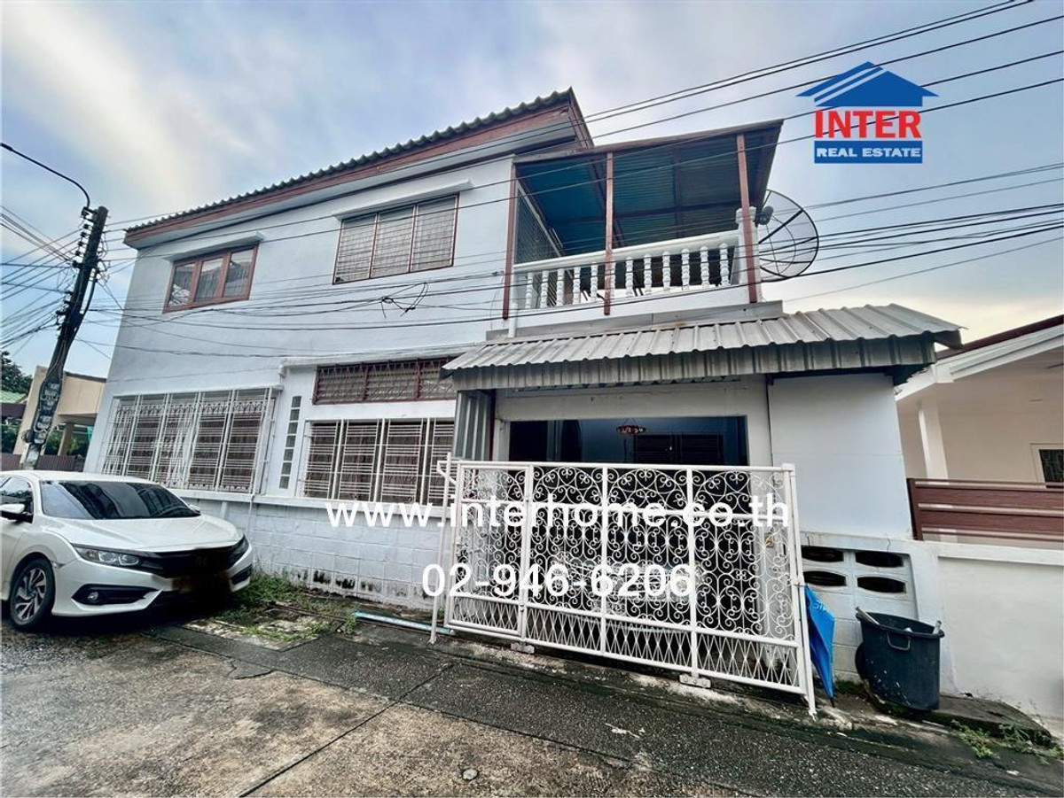2-story detached house, 48 sq m, Chok Anan Village 2, Soi Chok Chai 4, Soi 55, Intersection 8.5, Lat Phrao Road, Lat Phrao-Wang Hin Road, Bang Kapi District, Bangkok
