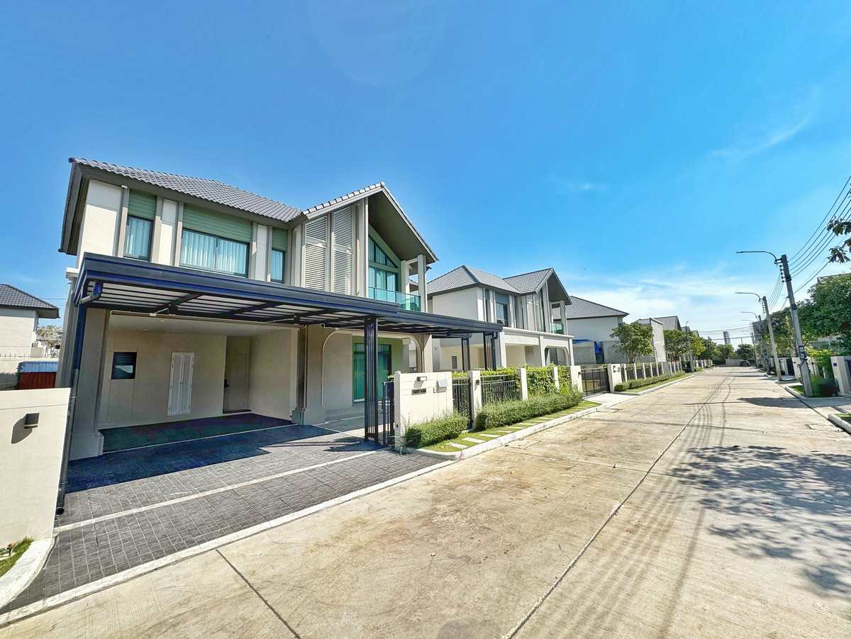 ขายบ้านเดี่ยวหรู บางกอก บูเลอวาร์ด เวสต์เกต 80 ตร.ว. พร้อมอยู่ | SC Asset ทำเลศักยภาพ ติดถนนกาญจนาภิเษก ใกล้รถไฟฟ้าสายสีม่วง( Bangkok Boulevard Westgate) – รูปที่ 3