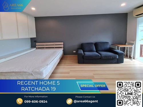 🔥 ขายด่วน!! คอนโด Regent Home 5 Ratchada 19