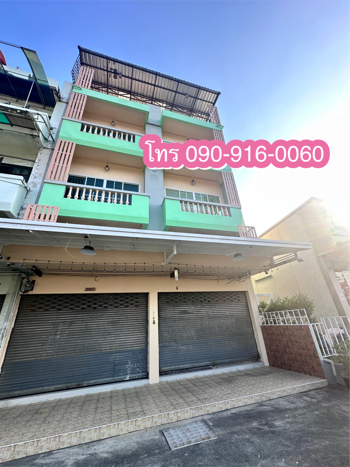 ให้เช่าชั้น 1 อาคารพาณิชย์ ทำเลดี ติดกับร้าน 7-11 และ ตลาดนัดเจ้าสัวพลาซ่า แหล่งคนสัญจรพลุกพล่าน ด้านหน้าติดถนน บางกรวย-ไทรน้อย – รูปที่ 2