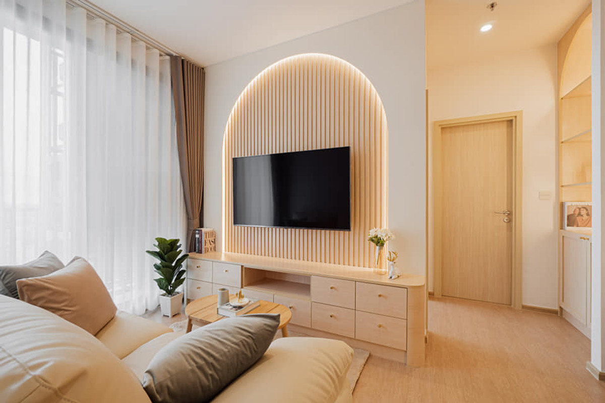 For rent คอนโดใหม่ Maru Ekkamai 2 ตกแต่งสไตล์อบอุ่น เฟอร์นิเจอร์และเครื่องใช้ไฟฟ้าครบ พร้อมเข้าอยู่ RW005725 – รูปที่ 3