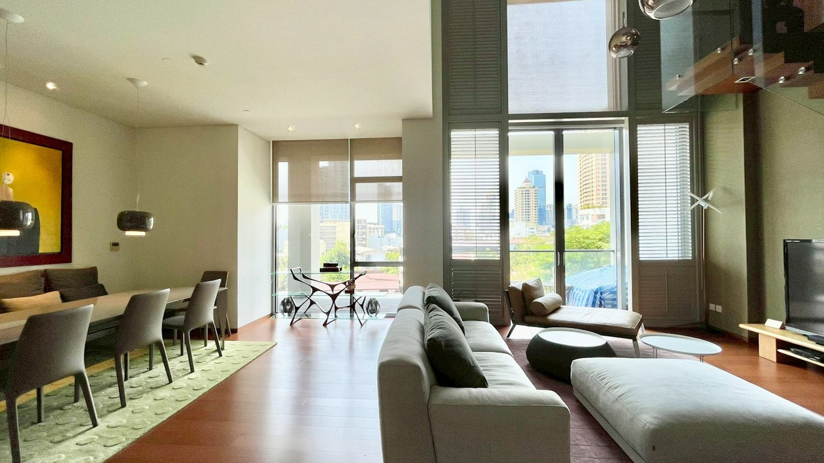 Excellent 1-Bedroom Duplex at The Sukhothai Residences - Private Lift Excellent 1-Bedroom Duplex at The Sukhothai Residences - Private Lift