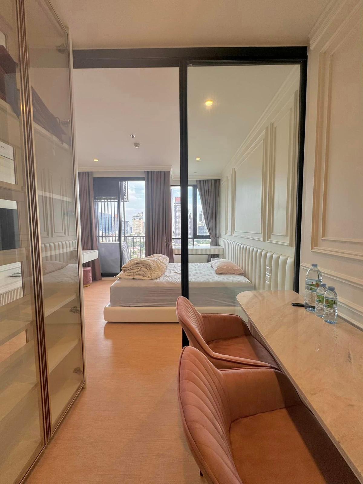 For rent MARU EKKAMAI 2, beautiful room, built-in, fully furnished, has walk-in closet RW005505 – รูปที่ 4