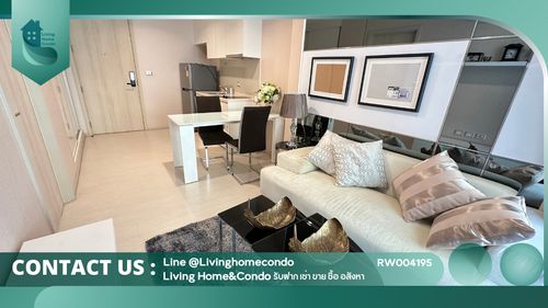 For rent Rhythm Sukhumvit 42 ติดห้างเกตเวย์เอกมัย ห้องแต่งสวย ราคาดี พร้อมอยู่RW004195 