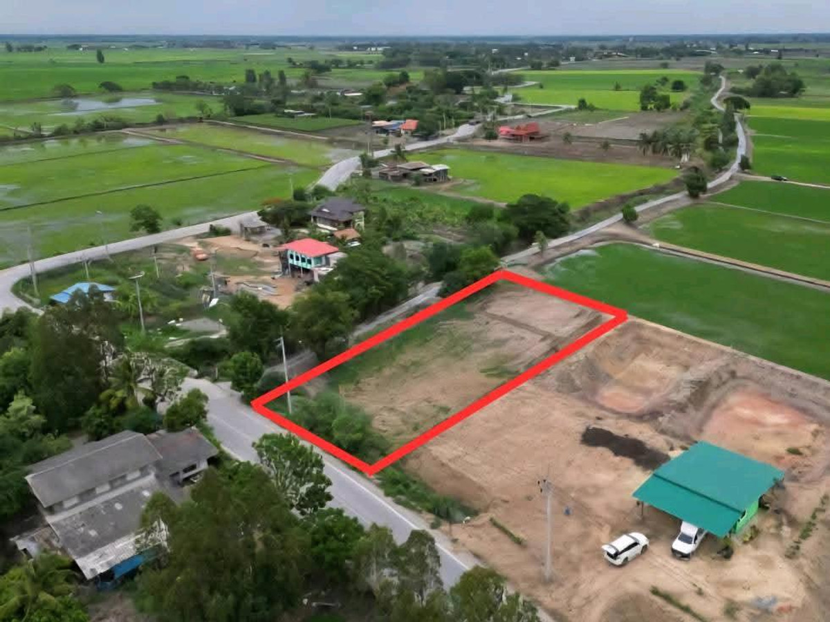 Land, corner plot, next to road on 2 sides. – รูปที่ 3