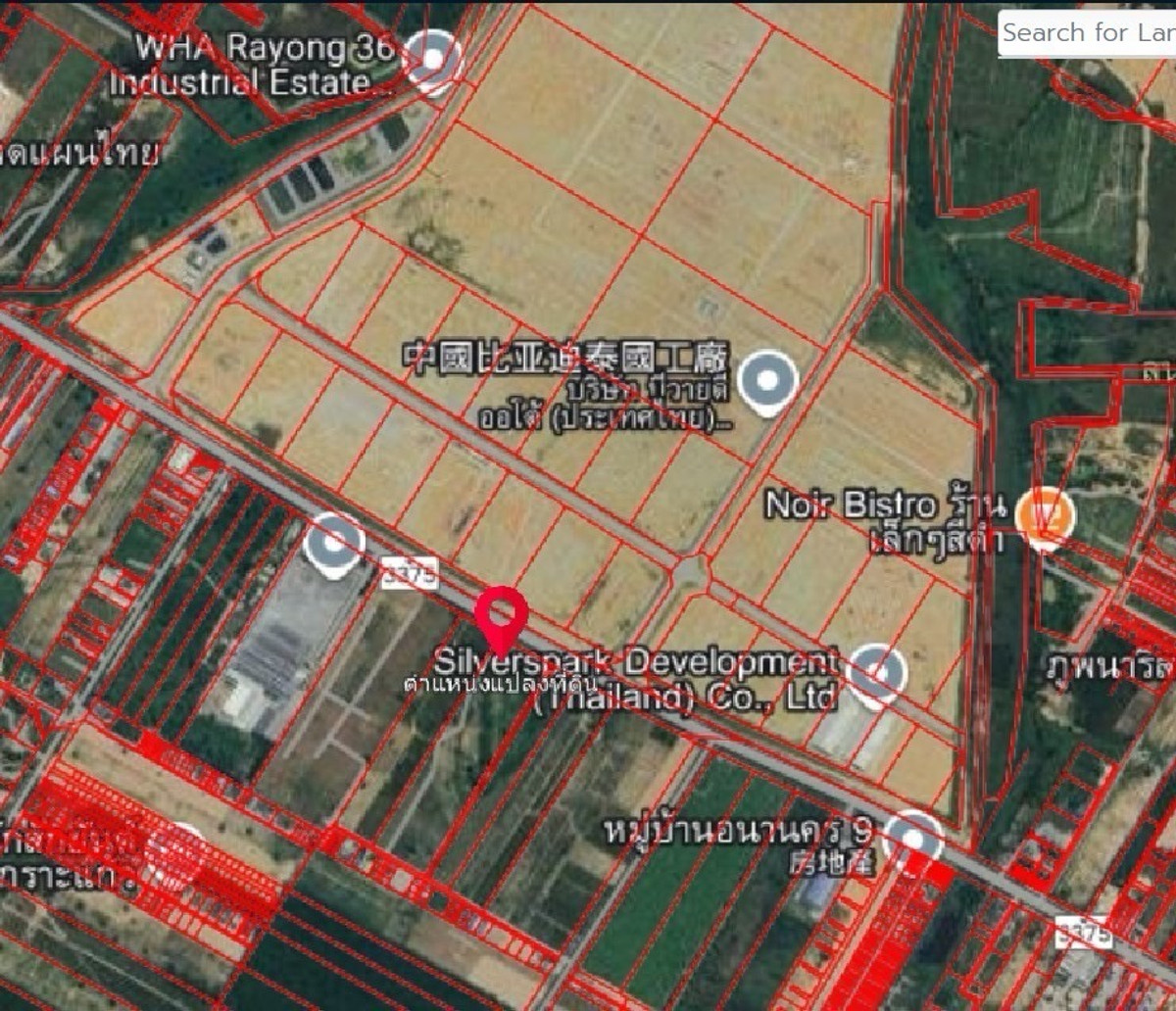 Industrial Land for Sale – Rayong EEC (Opposite BYD) purple land  – รูปที่ 3