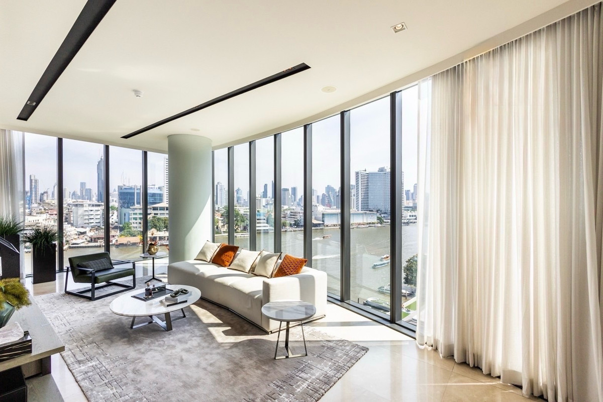 Rental : Banyan Tree Residences Riverside Bangkok , 2 Bed 3 Bath , 161 Sq.m , 5th Floor Rental : Banyan Tree Residences Riverside Bangkok , 2 Bed 3 Bath , 161 Sq.m , 5th Floor