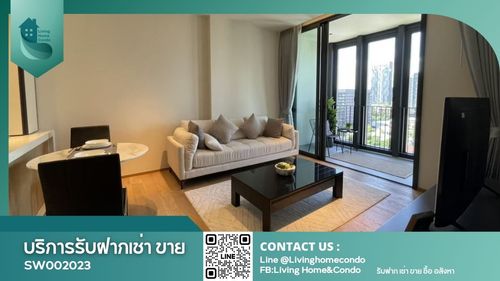 ขายคอนโด Beatniq สุขุมวิท 32 ชั้นสูง วิวไม่บล็อค แต่งครบ SW002023