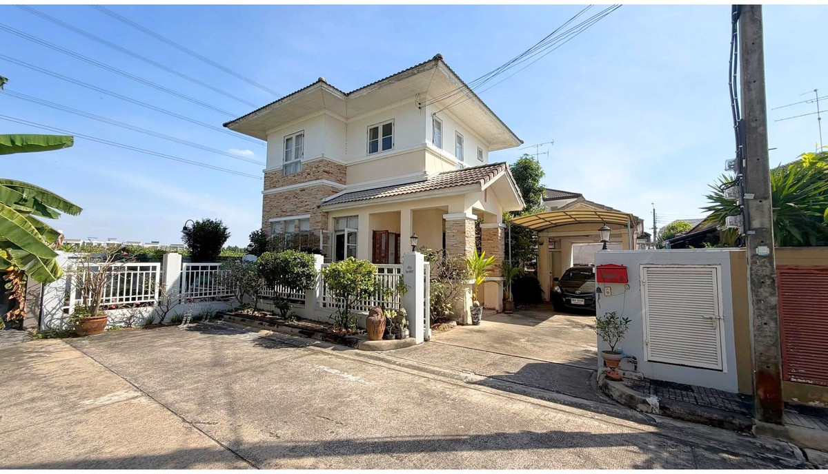 ขายบ้านเดี่ยว ปัญจทรัพย์ พาร์ค 70 ตร.ว. หลังริม ติดถนนบรมราชชนนี