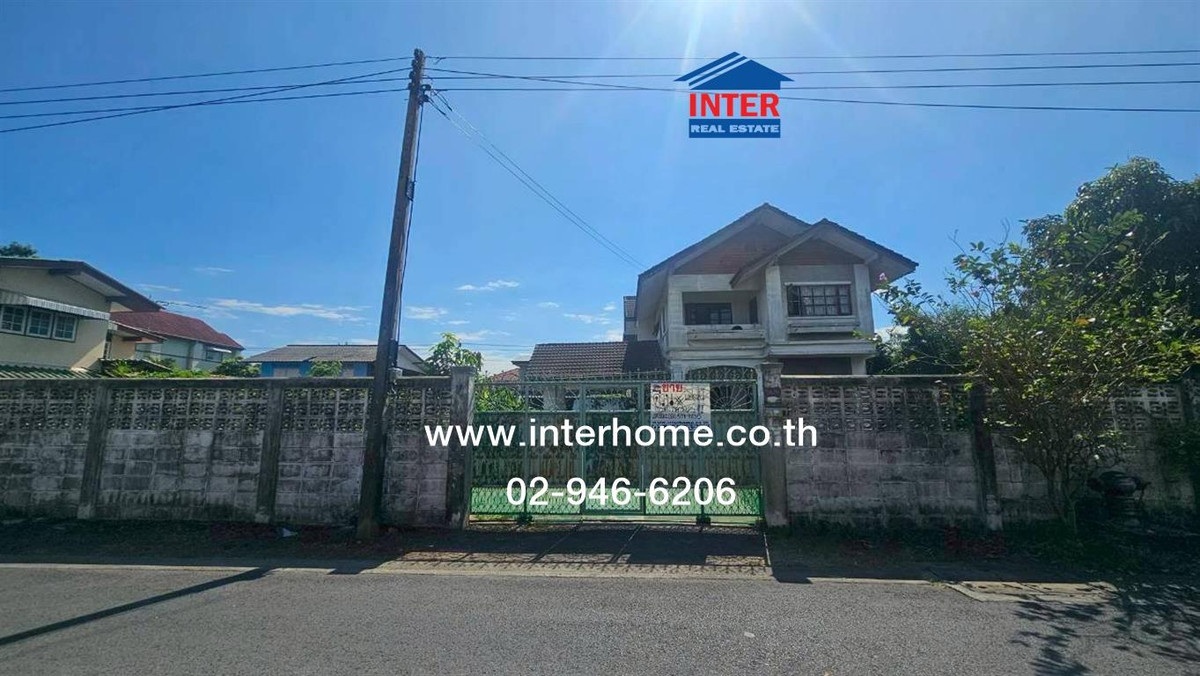 บ้านพร้อมที่ดิน 2 ชั้น 198 ตร.ว. หมู่บ้าน กม.24 ซอยพหลโยธิน54/1 แยก7 ถนนพหลโยธิน ถนนจันทรุเบกษา เขตสายไหม กรุงเทพมหานคร บ้านพร้อมที่ดิน 2 ชั้น 198 ตร.ว. หมู่บ้าน กม.24 ซอยพหลโยธิน54/1 แยก7 ถนนพหลโยธิน ถนนจันทรุเบกษา เขตสายไหม กรุงเทพมหานคร