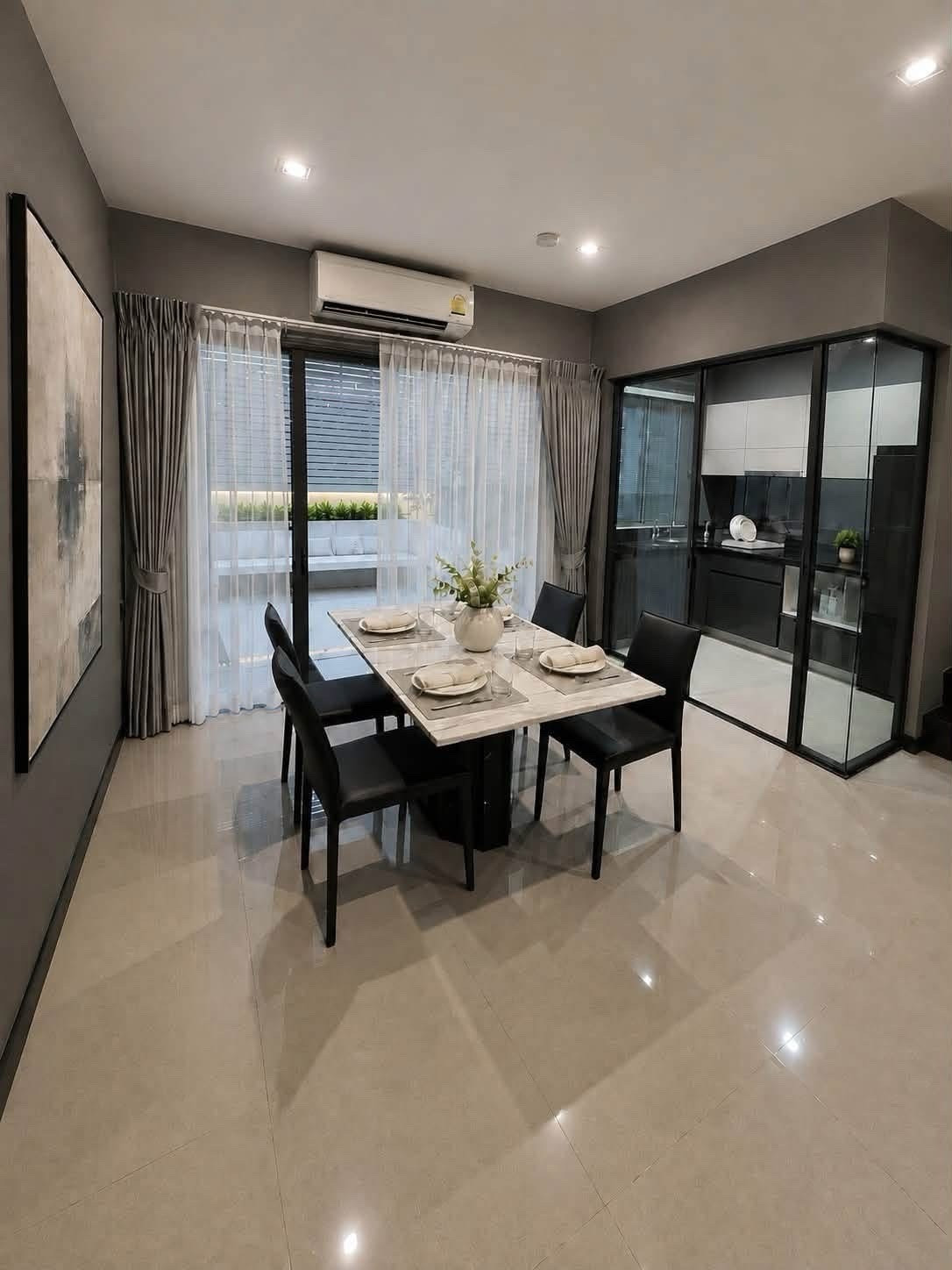 🔥🔥32143🔥🔥 Townhome for rent at THE LANDMARK EKAMAI-RAMINDRA 🌐 LINE ID: @fasforrentcondo – รูปที่ 4