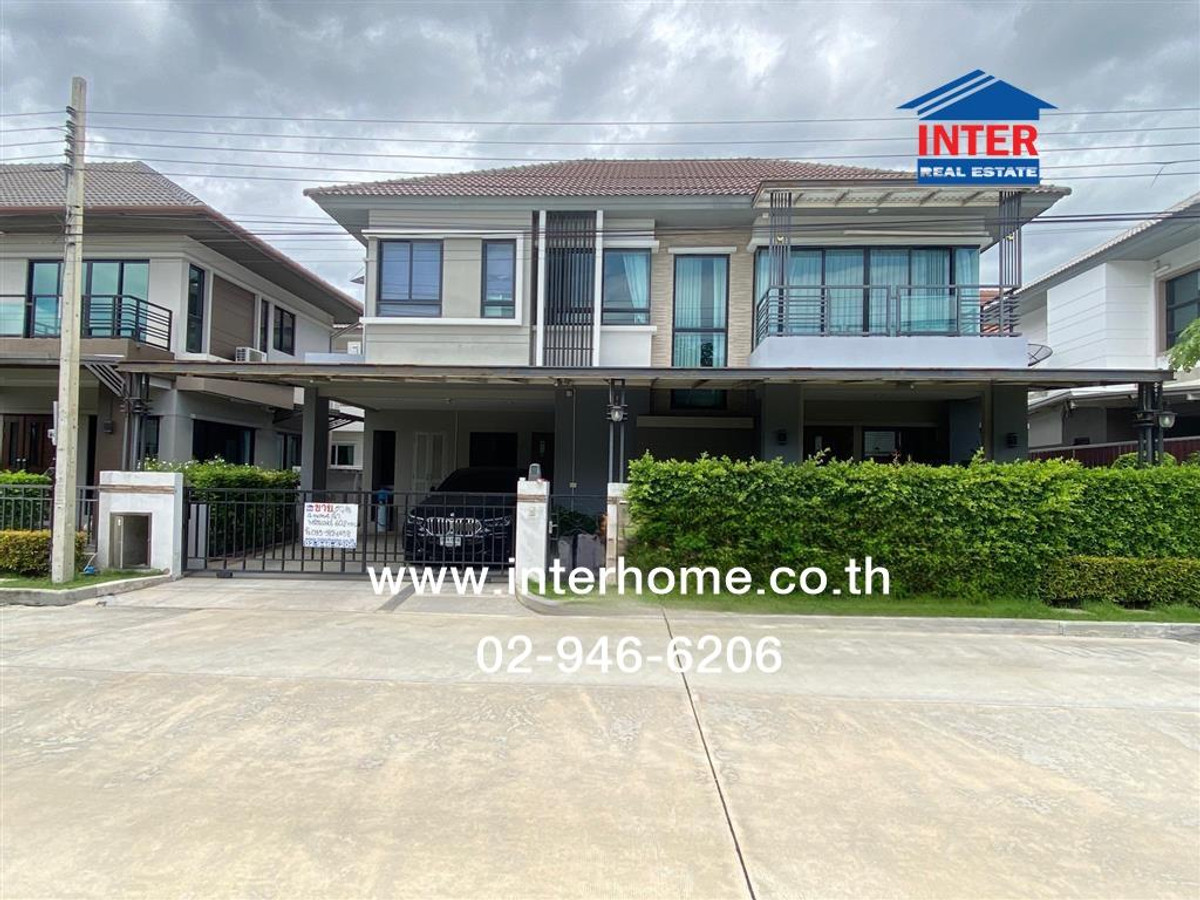 บ้านเดี่ยว 2 ชั้น 60.2 ตร.ว. หมู่บ้านบางกอกบูเลอวาร์ด เทพารักษ์-วงแหวน ใกล้เมกา บางนา ติดถนนเทพารักษ์ ถนนศรีนครินทร์ เมืองสมุทรปราการ สมุทรปราการ