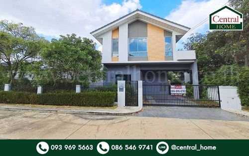Single house, Perfect Place Chaengwattana 2, never lived in. Cheapest price in the project