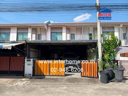 ทาวน์เฮ้าส์ 2 ชั้น 24.3 ตร.ว. หมู่บ้านพฤกษา 115 ซอยคลอง1/2 ถนนรังสิต-นครนายก ถนนโยธาธิการ คลองหลวง ปทุมธานี