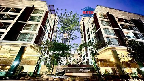 Condominium 48.91 sq m. The Address Pathumwan, near Siam Discovery, Phetchaburi Road, Ratchathewi District, Bangkok.