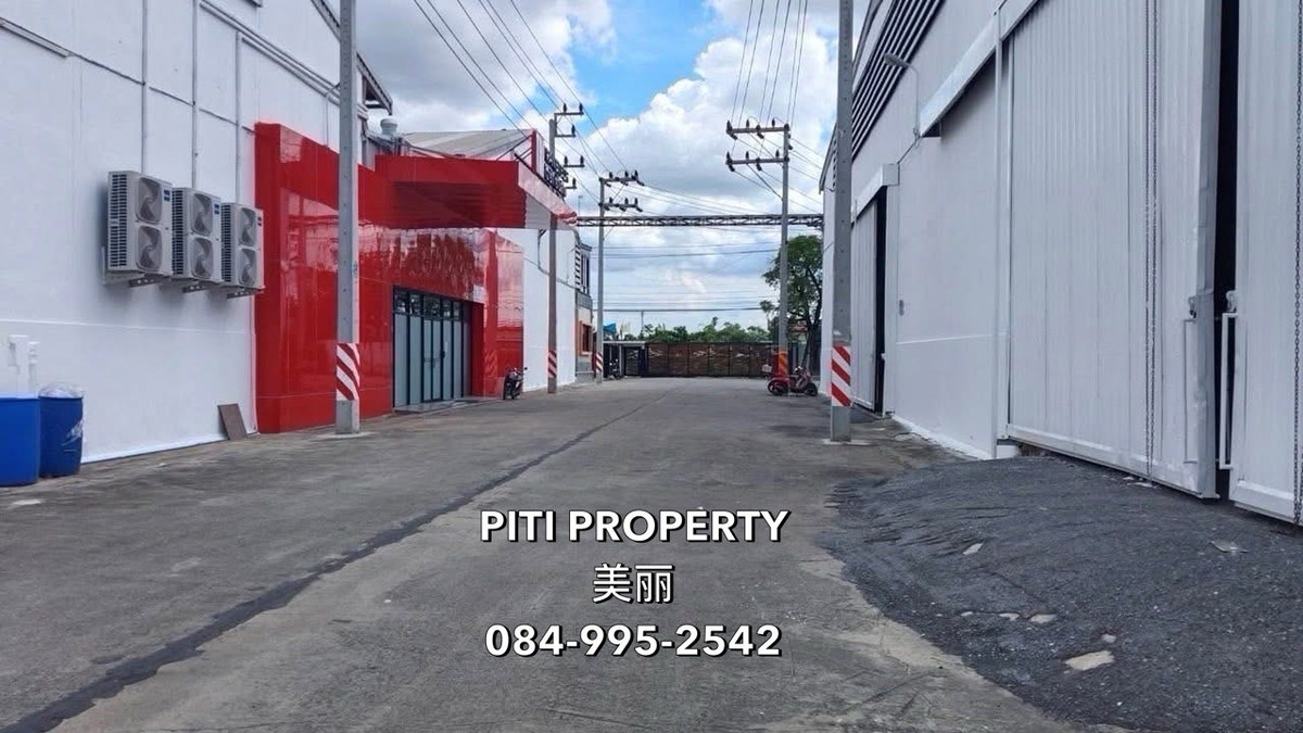 🚩Factory + office for rent (Free Zone), Nonthaburi Province. 🔹160 baht per sq m. 🔹Rent 1,004,800 baht/month🗝️Code 30295 🚩Factory + office for rent (Free Zone), Nonthaburi Province. 🔹160 baht per sq m. 🔹Rent 1,004,800 baht/month🗝️Code 30295