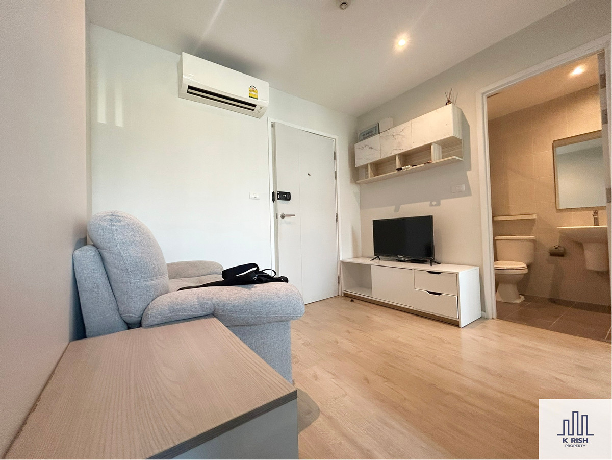 ขายไอคอนโด เสรีไทย Green Space ห้องสวย ราคาถูกสุด เฟอร์ครบ พร้อมอยู่ 24.43 ตร.ม  ตึก A ชั้น 3  ใกล้เดอะมอลล์บางกะปิ เพียง 2  กม. – รูปที่ 3