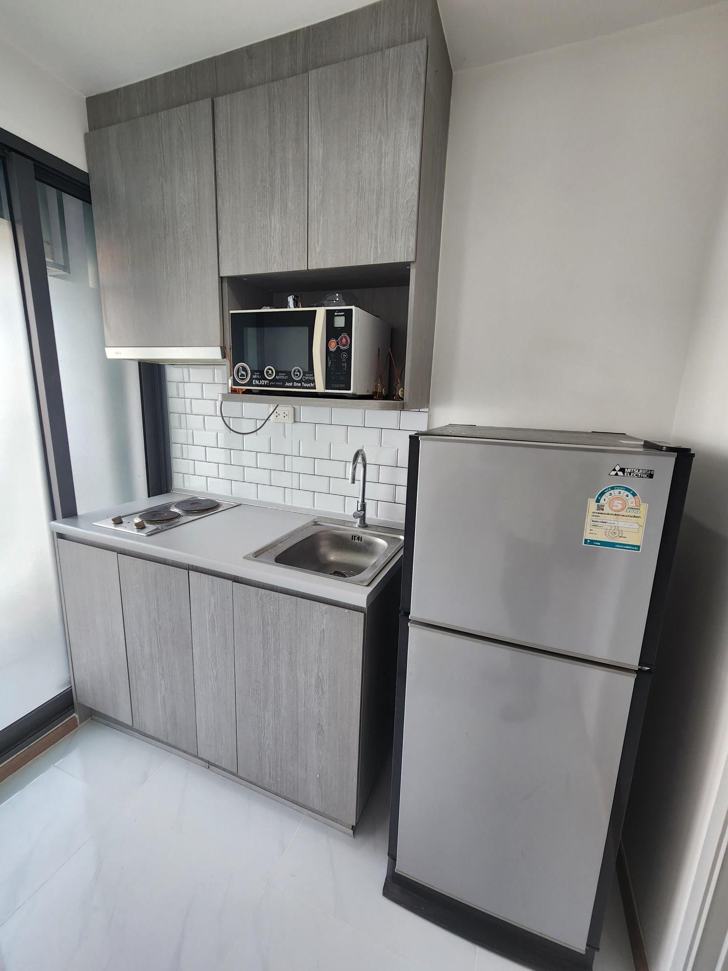 Condo for rent, Ideo Wutthakat, next to BTS Wutthakat, 110 meters, with furniture + washing machine, only 8,500 baht. – รูปที่ 3