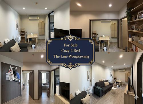 ✨ Best Deal! For Sale Cozy 2 Bed at The Line Wongsawang✨