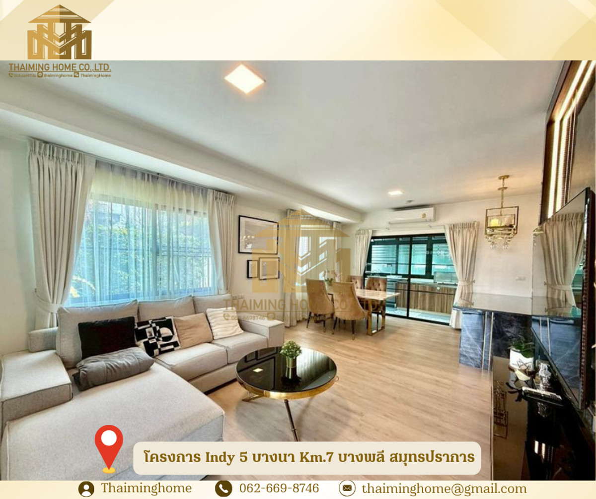 บ้านให้เช่า  Indy 5 บางนา Km.7 บางพลี สมุทรปราการ(รหัสทรัพย์TH4-351225) – รูปที่ 4