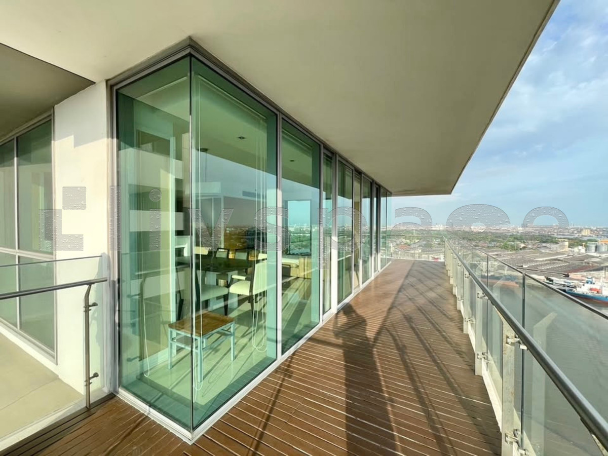 ▚ LF114ツ ให้เช่า The Pano – 3 Bed ห้องใหญ่ 223 ตร.ม. 🥇 วิวแม่น้ำเจ้าพระยาสุดเริ่ด ราคาถูกกว่าตลาดเกือ 40k! มีห้องแม่บ้านแยก – รูปที่ 2