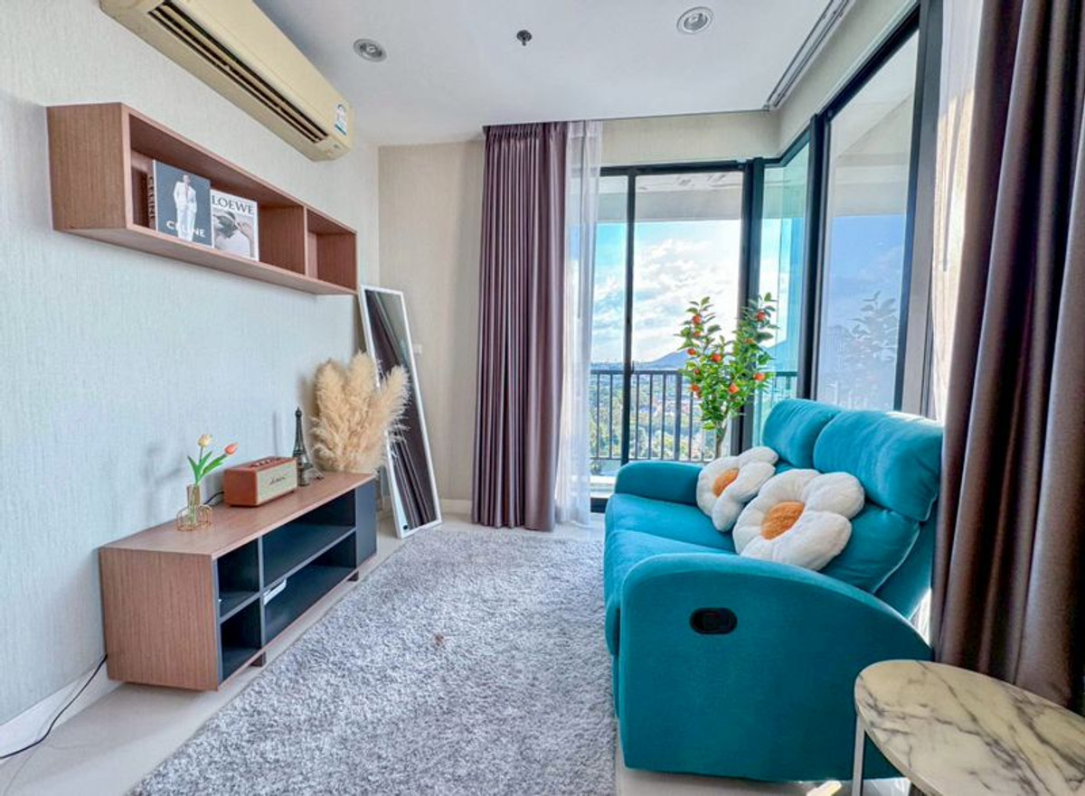 ให้เช่าคอนโด The Sky Condo ศรีราชา ห้องมุม วิวพาโนรามา เฟอร์ครบ – รูปที่ 2