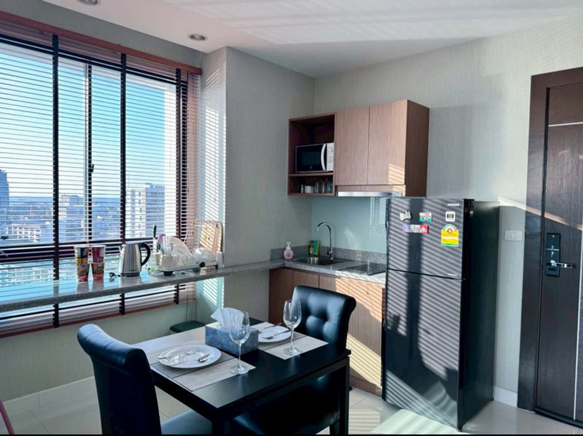 ให้เช่าคอนโด The Sky Condo ศรีราชา ห้องมุม วิวพาโนรามา เฟอร์ครบ – รูปที่ 3