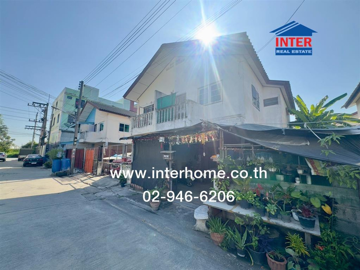 บ้านเเฝด 2 ชั้น 30 ตร.ว. หมู่บ้านคู่ขวัญหรรษา โครงการ3-4 ซอยกำนันสมพงษ์ ถนนเพชรเกษม81 ถนนบางบอน5 กระทุ่มแบน สมุทรสาคร – รูปที่ 2