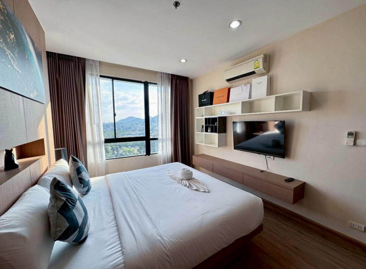 ให้เช่าคอนโด The Sky Condo ศรีราชา ห้องมุม วิวพาโนรามา เฟอร์ครบ – รูปที่ 4