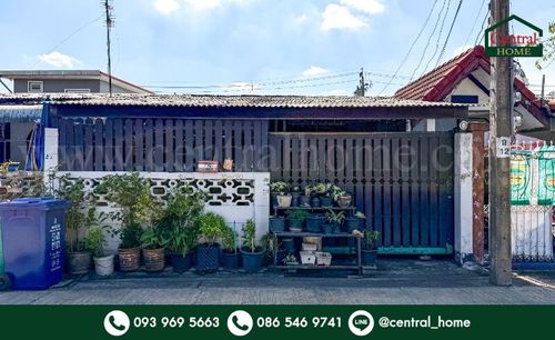 One-story townhouse, Phong Phet Keha Chaengwattana 14, cheap price, sold as is.