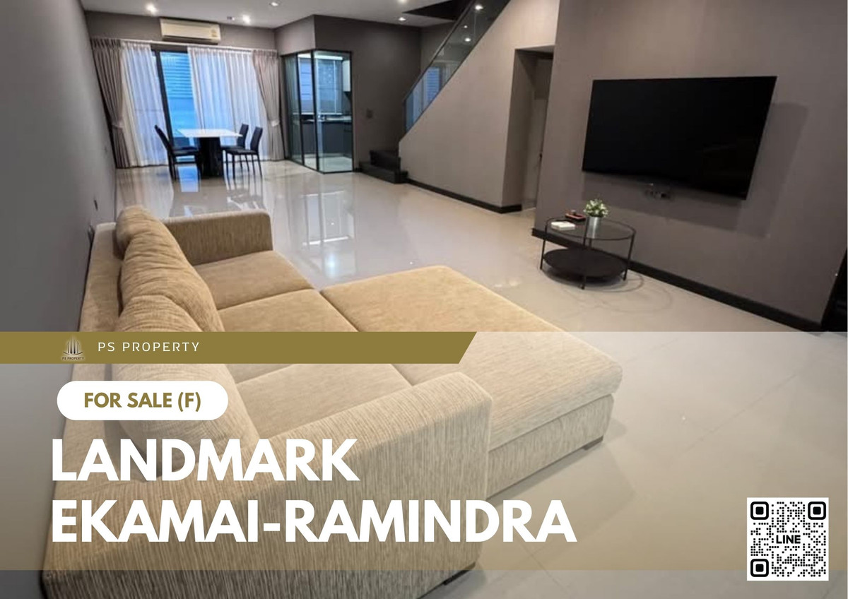 Urgent sale! Townhouse ✨ Landmark Ekamai-Ramindra ✨ 3 bedrooms, 4 bathrooms, fully furnished and equipped with appliances. Urgent sale! Townhouse ✨ Landmark Ekamai-Ramindra ✨ 3 bedrooms, 4 bathrooms, fully furnished and equipped with appliances.