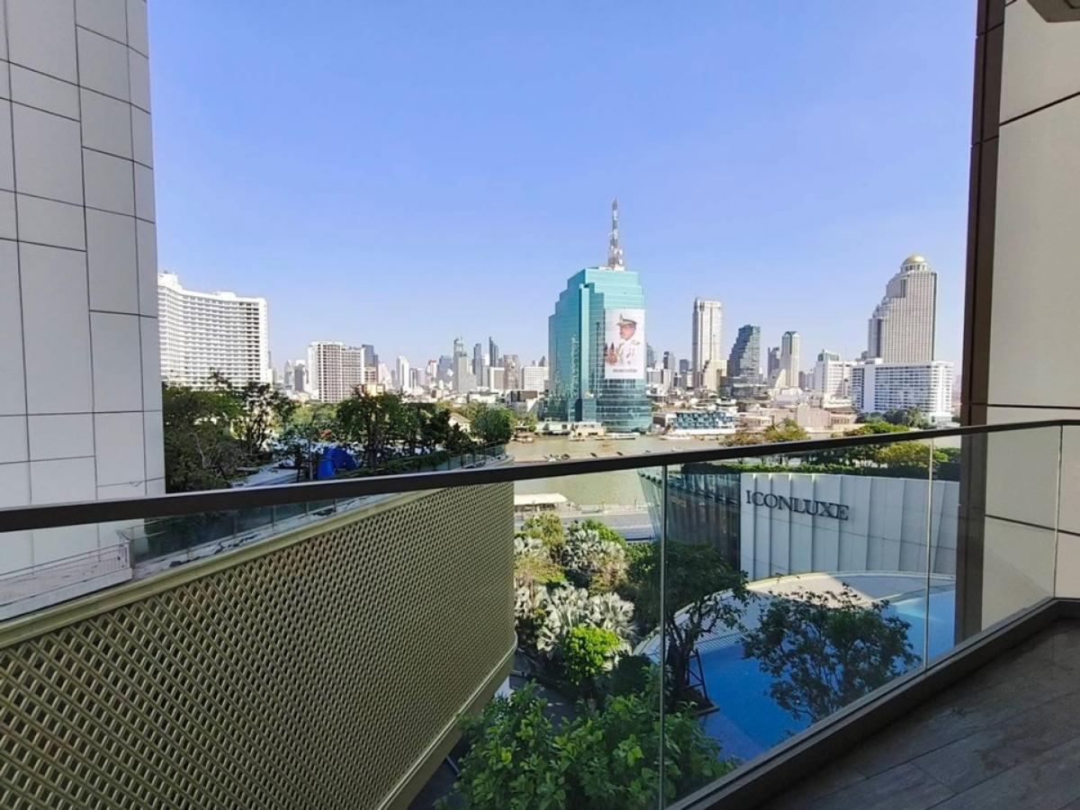 Condo For Rent Magnolias Waterfront Residences 102 sq m. 2 beds, 2 baths, 8th floor, good condition, ready to move in, river view.