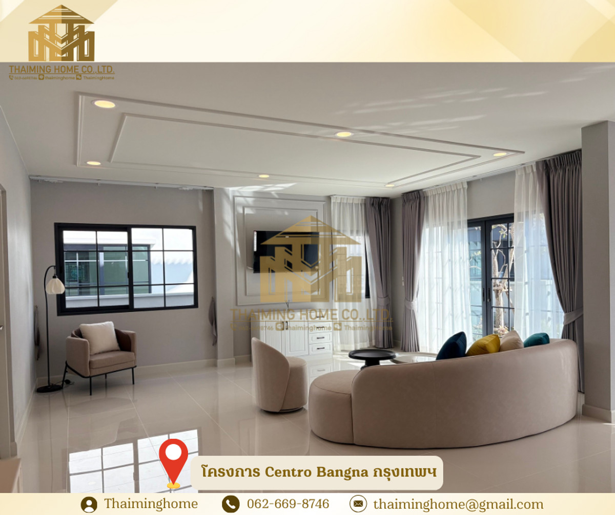 บ้านให้เช่า โครงการ Centro Bangna [รหัสทรัพย์TH5-180126] – รูปที่ 3