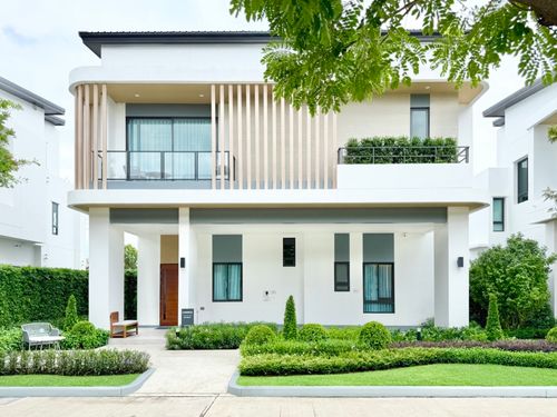 🏛️บ้านนินญา กรุงเทพกรีฑา - มอเตอร์เวย์🔥Type CHEERFUL บ้านเดี่ยวหรู 3 ชั้น ขนาด 316 ตร.ม. 60 ตร.ว. | 5 ห้องนอน 6 ห้องน้ำ 3 ที่จอด เริ่ม 17.99 MB ติดต่อนัดชม Tel.0922635410 (เอิร์ธ)