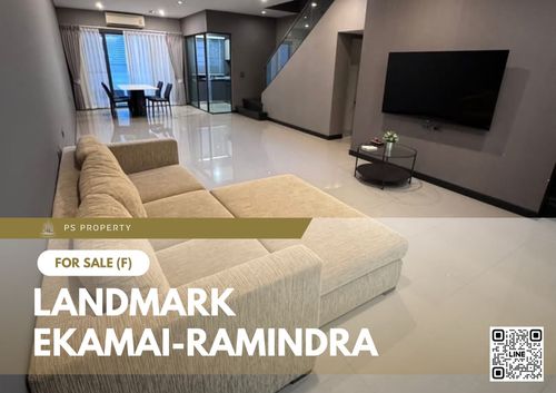ขายด่วนทาวน์เฮ้าส์ ✨ Landmark Ekamai-Ramindra ✨ 3 ห้องนอน 4 ห้องน้ำ เฟอร์นิเจอร์ และ เครื่องใช้ไฟฟ้าครบ 