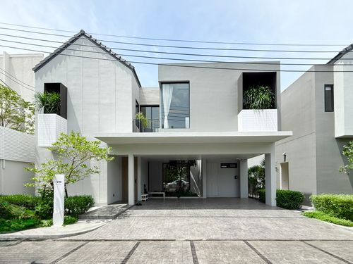 🏛️Noble Norse Krungthep Kreetha🔥Type LUFT บ้านเดี่ยวหรู 2 ชั้น ขนาด 244 ตร.ม. 53 ตร.ว. | 4 ห้องนอน 4 ห้องน้ำ 3 ที่จอด เริ่ม 16.9 MB ติดต่อนัดชม Tel.0922635410 (เอิร์ธ)