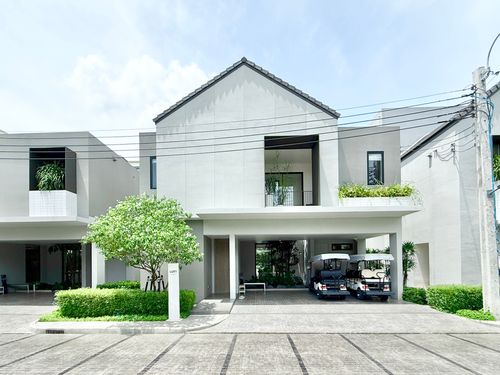 🏛️Noble Norse Krungthep Kreetha🔥Type VIN บ้านเดี่ยวหรู 2 ชั้น ขนาด 262 ตร.ม. 62.9 ตร.ว. | 4 ห้องนอน 4 ห้องน้ำ 3 ที่จอด เริ่ม 23 MB ติดต่อนัดชม Tel.0922635410 (เอิร์ธ)
