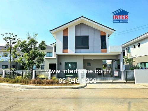 บ้านเดี่ยว 2 ชั้น 67.61 ตร.ว. หมู่บ้านเพอร์เฟคพาร์ค แจ้งวัฒนะ ซอยหอการค้า ถนนแจ้งวัฒนะ ถนนชัยพฤกษ์ ปากเกร็ด นนทบุรี