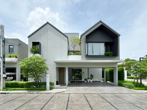 🚀 Noble Norse Krungthep Kreetha - XL 2-storey detached house, 343 sq m., 4 bedrooms, 5 bathrooms, 3 parking spaces 092-545-6151 (Tim)