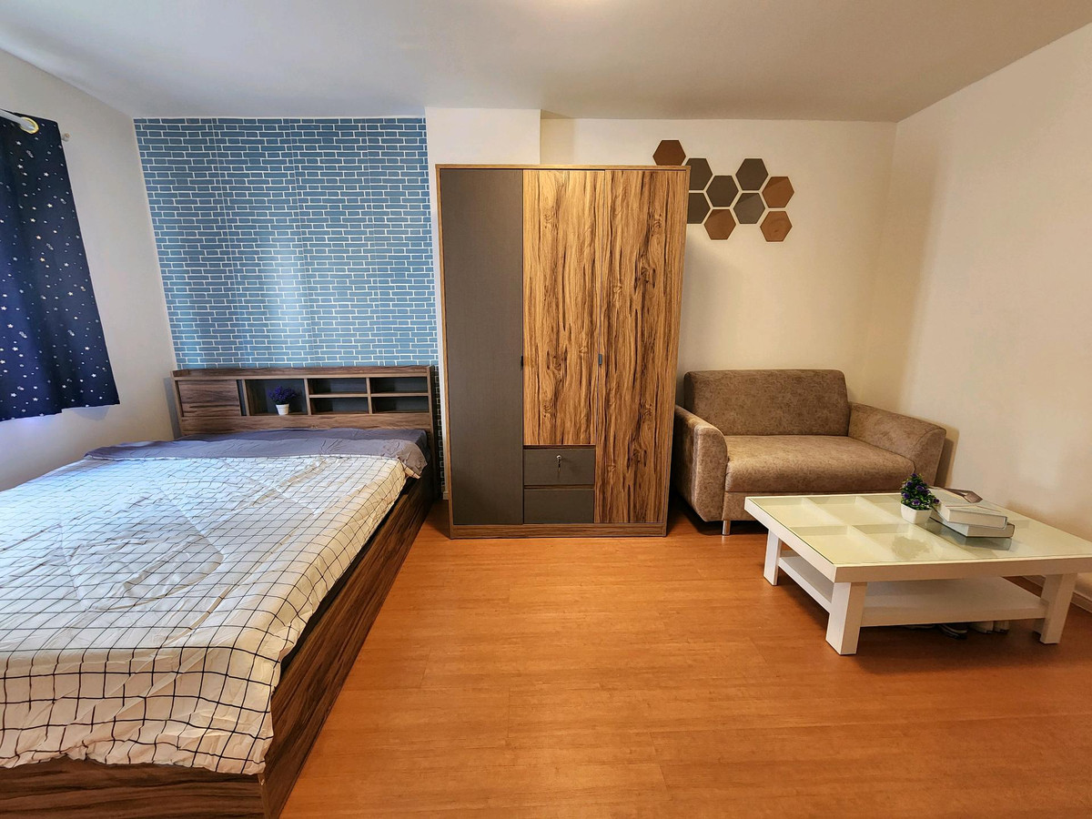 🔥NTC Home for rent, Lumpini Township, Rangsit-Khlong 1, near Future Mall, Building C5, 3rd floor (5,500/mo) 22 sq m., fully furnished. – รูปที่ 3